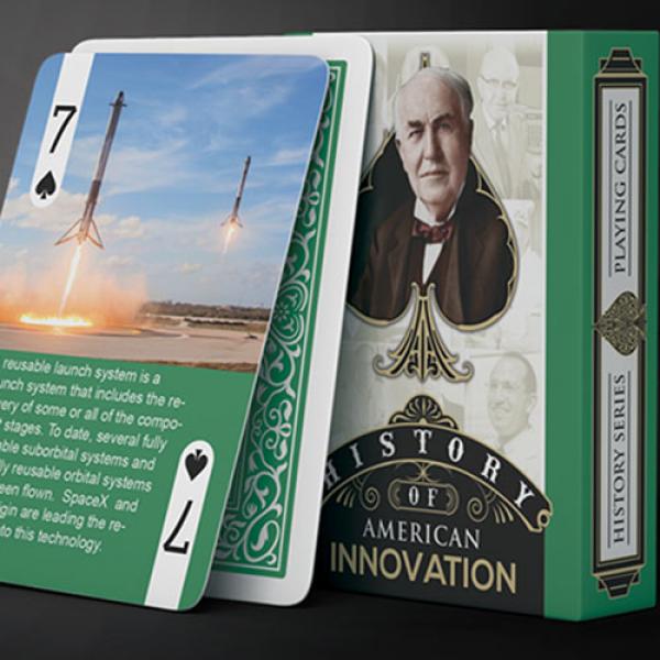 History Of American Innovation Playing Cards