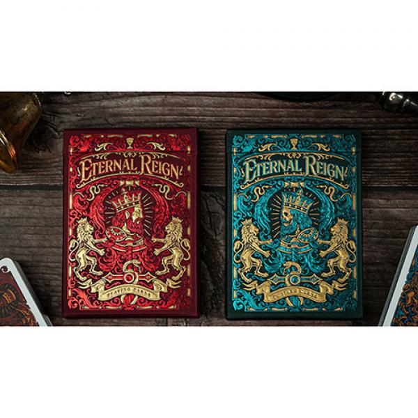 Eternal Reign (Ruby Empire) Playing Cards by Riffl...