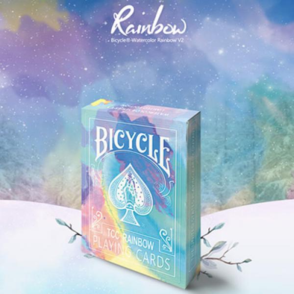 Bicycle Rainbow (Cedar) Playing Cards by TCC