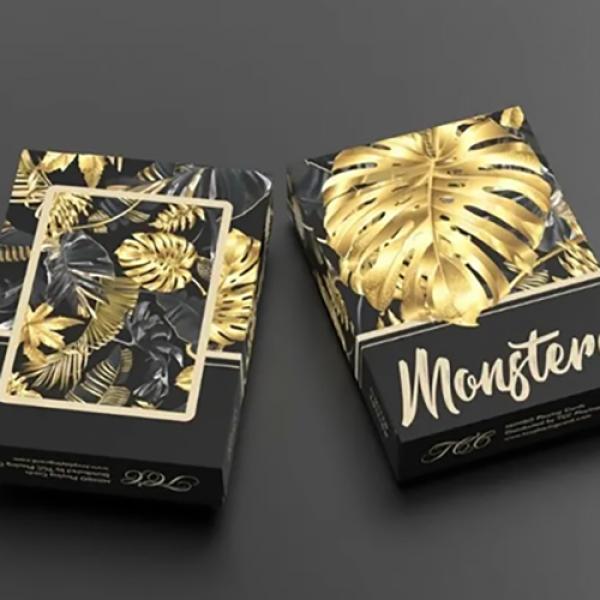 Monstera (Black) Playing Cards by TCC Presents