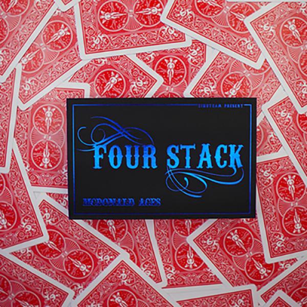 FOUR STACK RED by Zihu