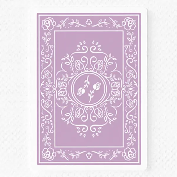 Black Roses Lavender (Marked) Edition Playing Card...