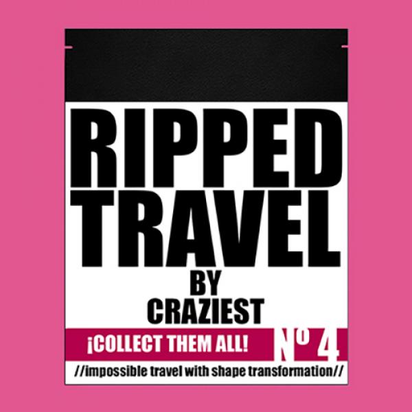 RIPPED TRAVEL (Blue Gimmicks and Online Instruction) by Craziest