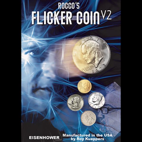 FLICKER COIN V2 (Eisenhower) by Rocco