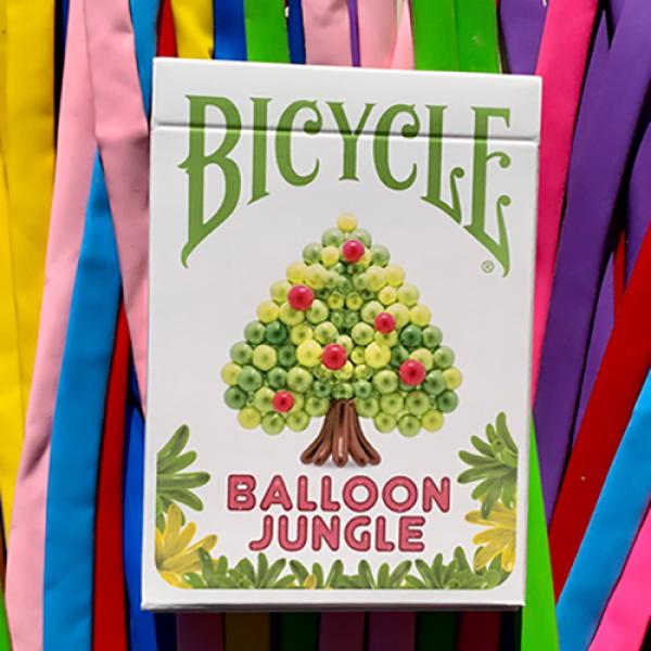 Gilded Bicycle Balloon Jungle Playing Cards