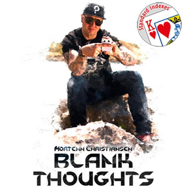 Blank Thoughts Standard Index (Gimmicks and Online Instructions) by Mortenn Christian
