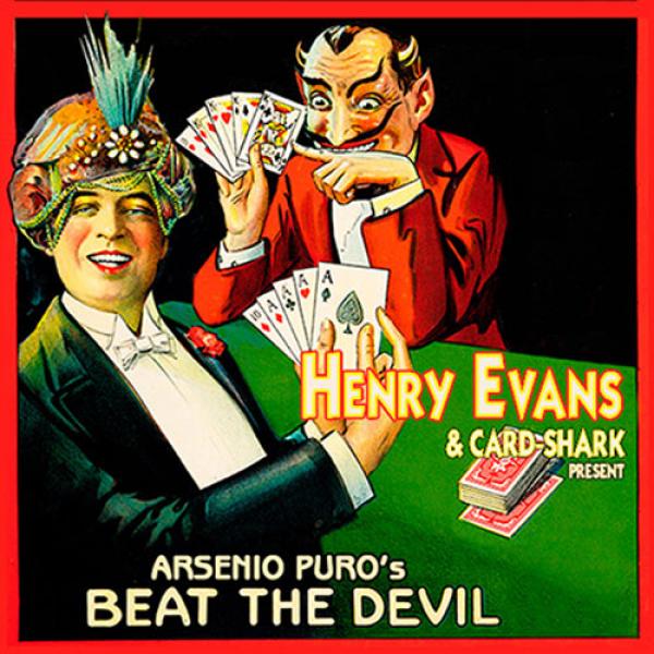 Henry Evans and Card-Shark Present Arsenio Puros' Beat the Devil Large Index (Gimmicks and Online Instructions)