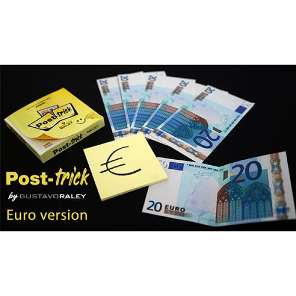 POST TRICK EURO (Gimmicks and Online Instructions)...