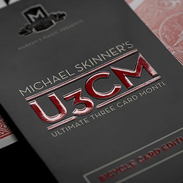 Michael Skinner's Ultimate 3 Card Monte RED by Murphy's Magic Supplies Inc.