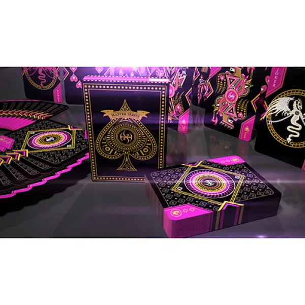 Pink Ruby Lordz Playing Cards (Standard) by De'vo ...