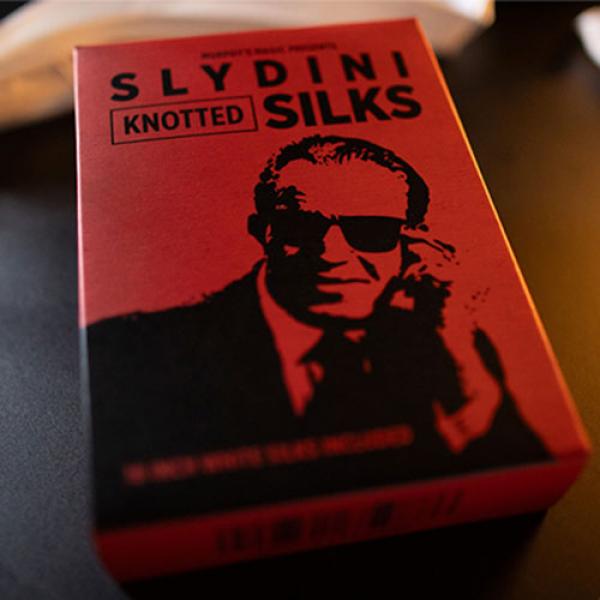 Slydini's Knotted Silks (White / 18 Inch) by Slydi...