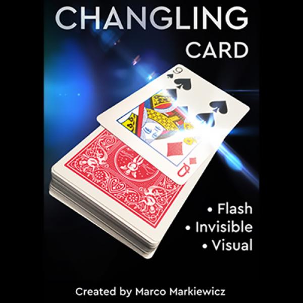 CHANGLING CARD BLUE by Marco Markiewicz