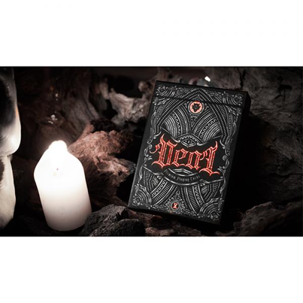 Deal with the Devil (Scarlet Red) UV Playing Cards...