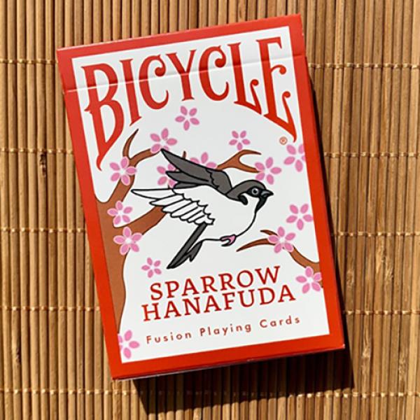 Gilded Bicycle Sparrow Hanafuda Fusion Playing Car...
