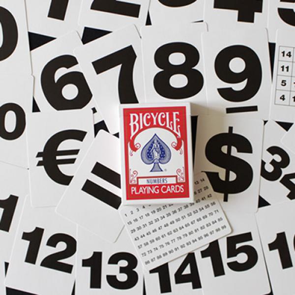 Bicycle Special NUMBERS Red Playing Cards (plus 11...