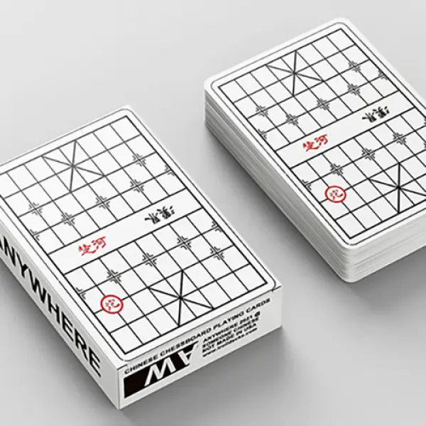 Chinese Chessboard Playing Cards by Anywhere World...