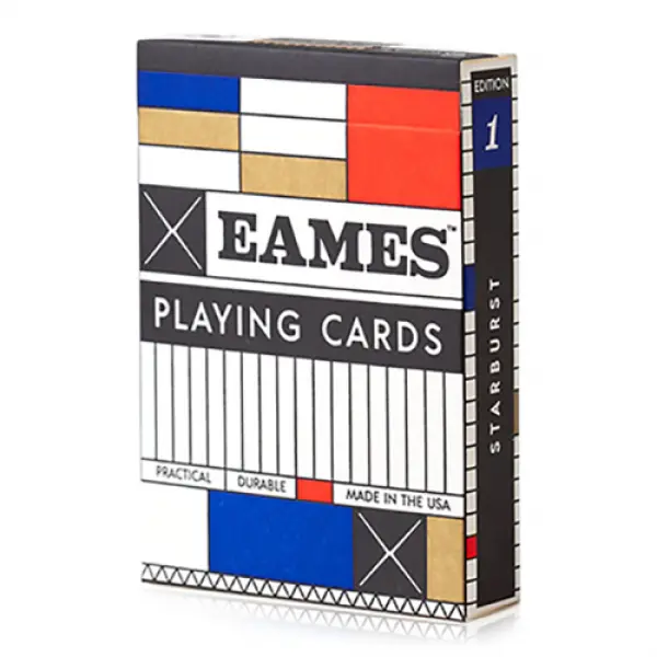 Eames (Starburst Blue) Playing Cards by Art of Pla...