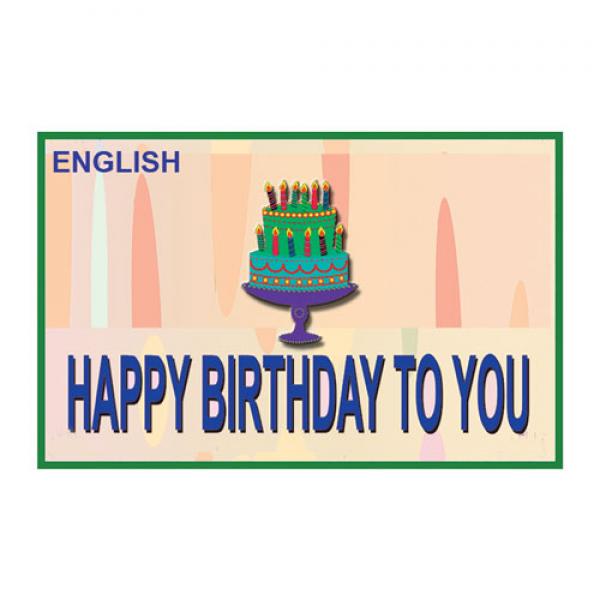 HAPPY BIRTHDAY TORN AND RESTORED (English) 25 PK. by Uday's Magic World