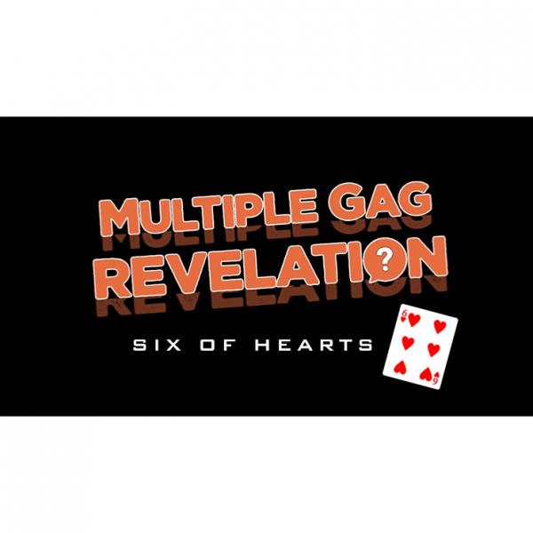 MULTIPLE GAG PREDICTION SIX OF HEARTS by MAGIC AND TRICK DEFMA