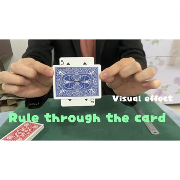 Ruler Through Card by Dingding video DOWNLOAD