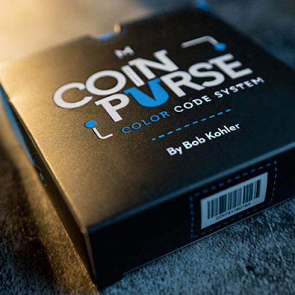COLOR CODE COIN PURSE BLUE by Bob Kohler