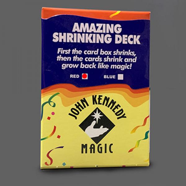 Amazing Shrinking Deck RED by John Kennedy Magic