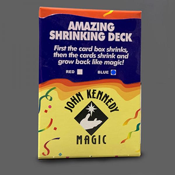 Amazing Shrinking Deck BLUE by John Kennedy Magic