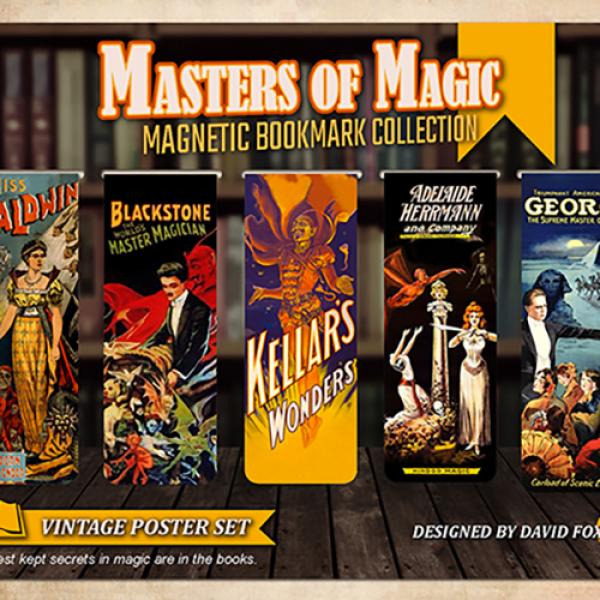Masters of Magic Bookmarks Set 3. by David Fox
