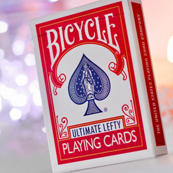 Bicycle Ultimate Lefty Deck Red (Gimmicks and Onli...
