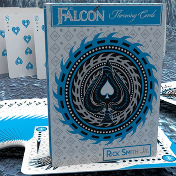 Ice Falcon Throwing Cards by Rick Smith Jr. and De...