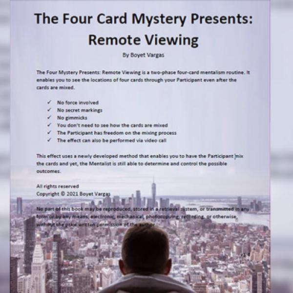 TFCM Presents - Remote Viewing by Boyet Vargas eBook DOWNLOAD