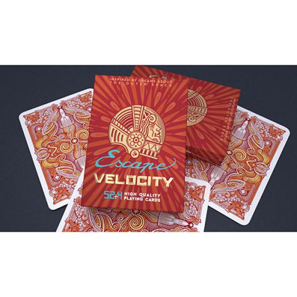 Escape Velocity (Red) Playing Cards