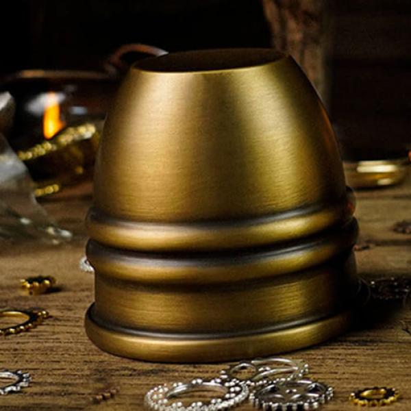 Artistic Chop cup and balls (Brass) by TCC