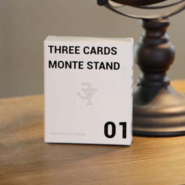 Three Cards Monte Stand RED (Gimmicks and Online I...