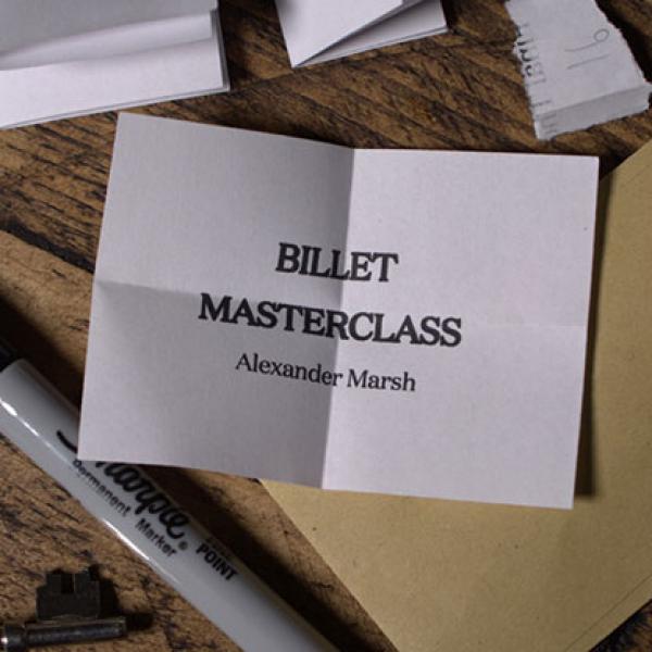 Billet Masterclass (Online Instructions plus Materials) by Alexander Marsh and The 1914