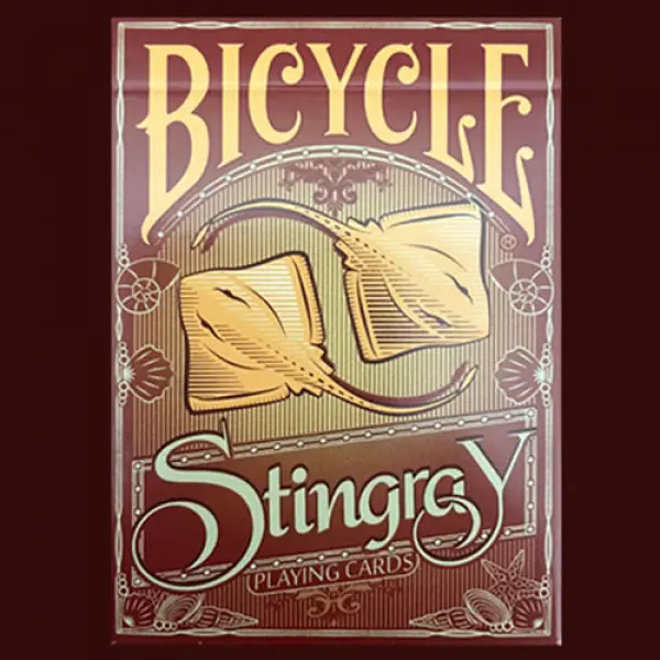 Bicycle Stingray (Orange) Playing Cards
