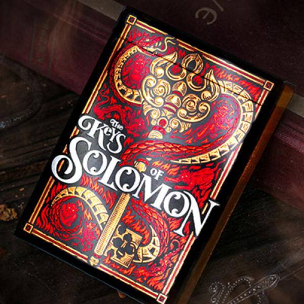 The Keys of Solomon: Blood Pact Playing Cards by Riffle Shuffle
