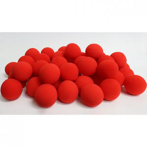 2 inch PRO Sponge Ball (Red) Bag of 50 from Magic ...