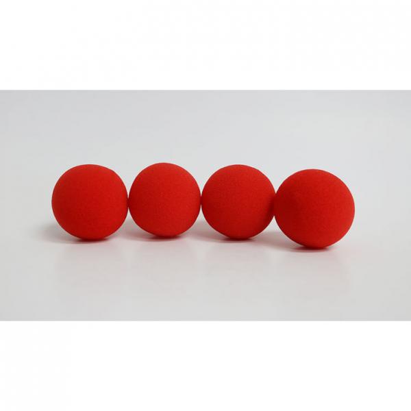 2 inch PRO Sponge Ball (Red) Bag of 4 from Magic by Gosh