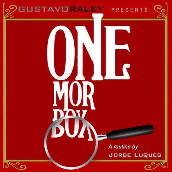 ONE MORE BOX RED (Gimmicks and Online Instructions) by Gustavo Raley