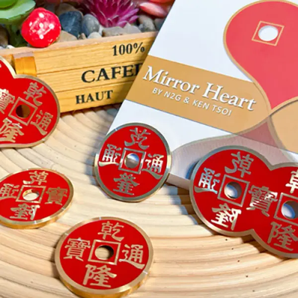Mirror Heart Red by N2G & Ken Tsoi (Gimmicks a...