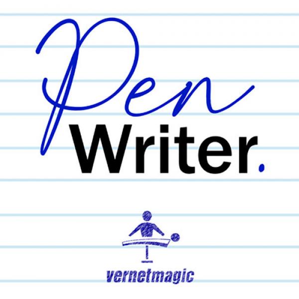 PEN WRITER Blue (Gimmicks and Online Instructions)...