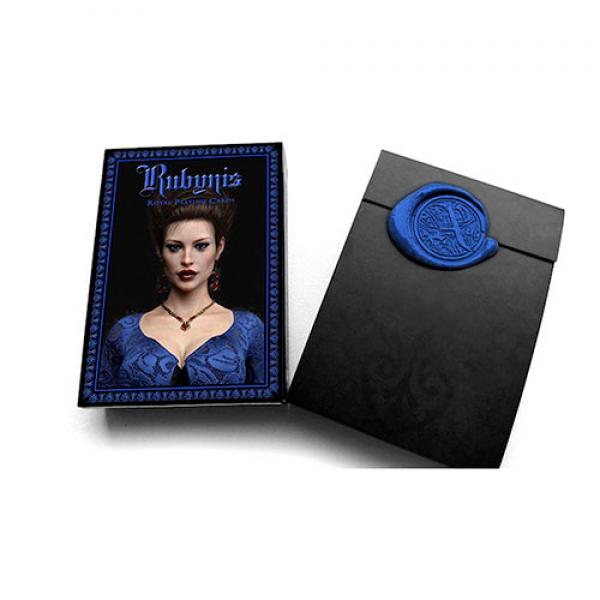 Rubynis Royal Playing Cards Blue Wax Seal (Limited...