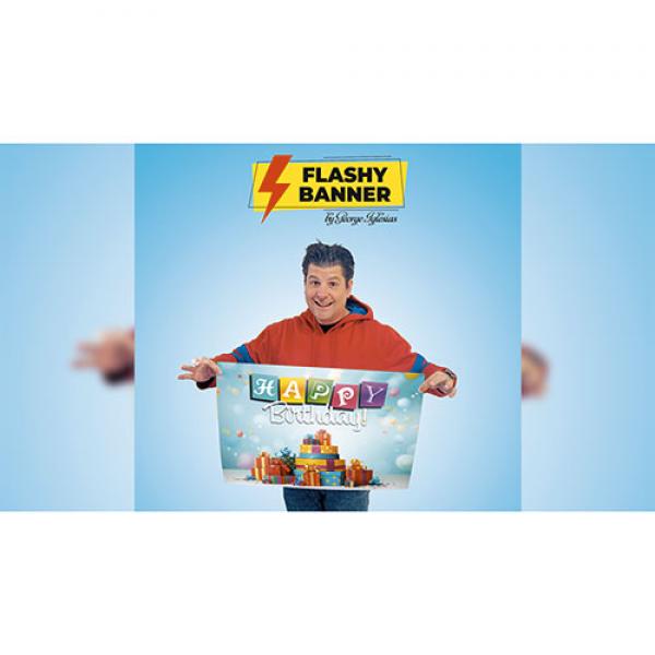 FLASHY BANNER (HAPPY BIRTHDAY) by George Iglesias & Twister Magic