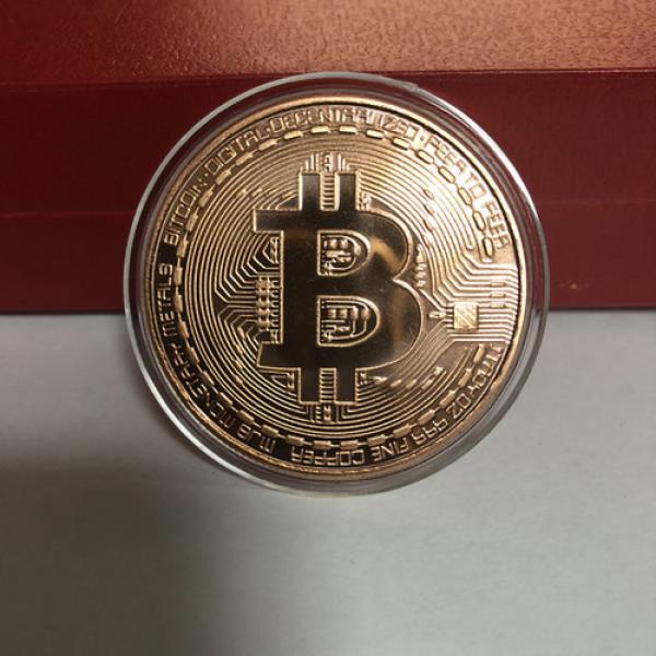 Bitcoin Commemorative Coin Copper