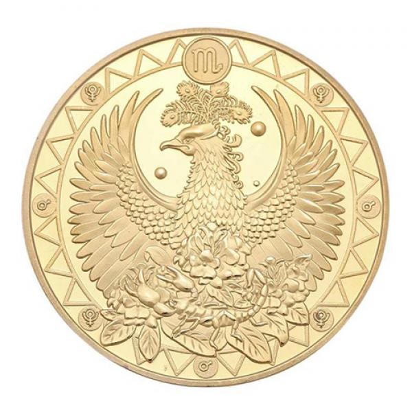 Commemorative Constellation Coin Scorpio