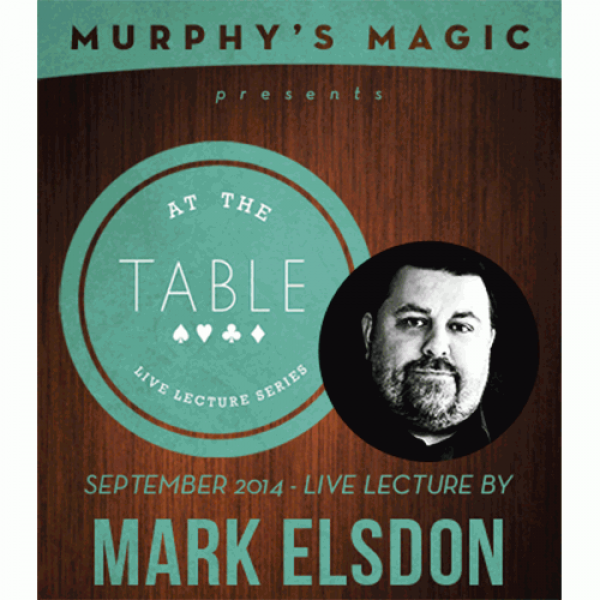 At the Table Live Lecture - Mark Elsdon 9/24/2014 - video DOWNLOAD