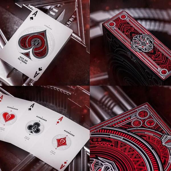 Avengers Ultron Playing Cards (2 Decks Included)