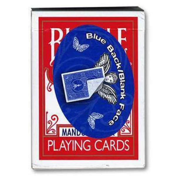 Bicycle Gaff Cards - Blank Face 809 Mandolin Back (Blue Back) by USPCC