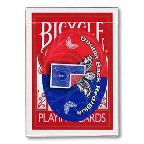 Bicycle Gaff Cards - Double Back 809 Mandolin Back (Blue/Red)
